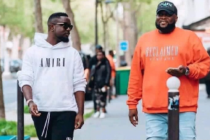 Sarkodie and Angel stroll together on the streets Sarkodie and Angel stroll together on the streets
