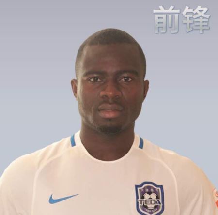 Frank Acheampong celebrates another great season in China