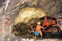 The company has denied reports of some illegal miners being trapped in its pits
