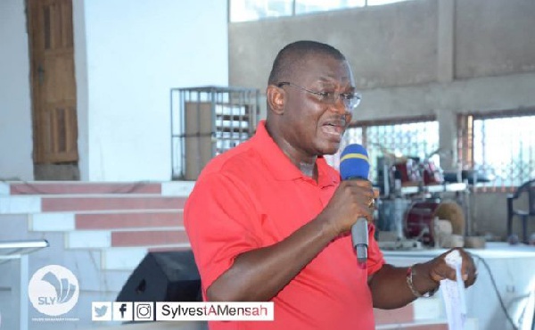 Sylvester Mensah, Flagbearer aspirant of NDC
