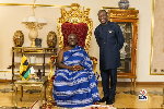 Inside Afenyo-Markin's high-level meeting with Otumfuo Osei Tutu II