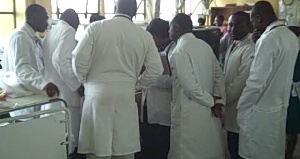 The doctors are demanding payments from the MoH | File Photo