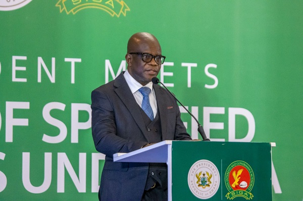 Director-General of SIGA, Professor Michael Kpessa-Whyte