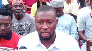 Issah Ali, spokesperson for the Asawase Youth Front