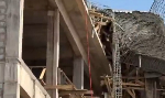 BREAKING: Fear grips Klagon residents as church building collapses on workers