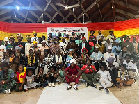 The conference was preceded by a tree-planting exercise