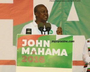 Mahama Cape Coast Campaign