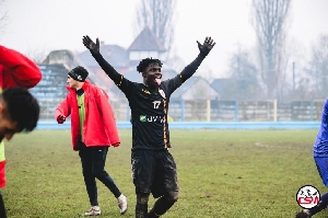 Mensah climbed off the bench to score the match winner