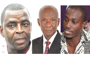 Nii Armah Akomfrah, Prof. Edmund Delle and Ernesto Yeboah