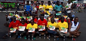 File photo; Members of the Ghana Skate Soccer team