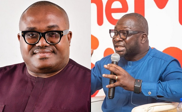 GMA Vice President, Professor Ernest Yorke and John Awuah, GAB CEO