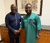 Kwamigah-Atokple and Sir Sam Jonah when they met