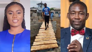 TV personality Bridget Otoo and ousted Member of Parliament, Dr. Bernard Okoe Boye