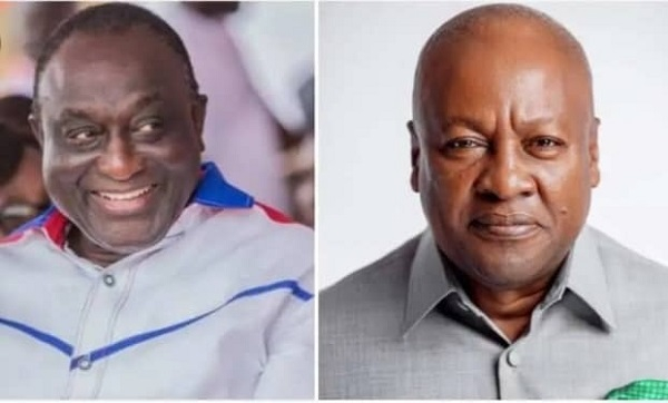 Alan Kyerematen and John Dramani Mahama