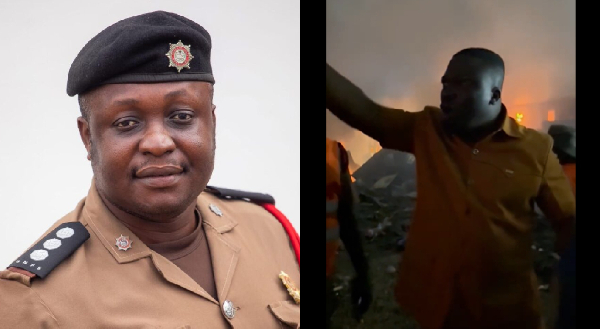 Alex Nartey and Dr Frank Amoakohene, Ashanti Regional Minister