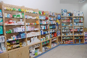 File photo: A pharmacy shop