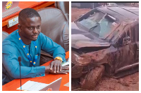 Elvis Osei Mensah Dapaah involved in road accident with team on September 17