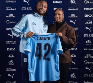 Black Stars forward, Antoine Semenyo and his fiancée