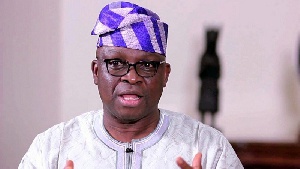 Ghanaians should know that the change in Nigeria brought hunger and suffering - Fayose