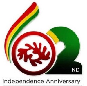 Ghana At 62 Logo