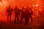 Over 400 arrested as PSG fans clash with police after CL victory Over 400 arrested as PSG fans clash with police after CL victory