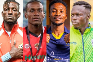L-R Benjamin Asare, Samba O’Neil, Emmanuel Annor and Augustine Okrah L-R Benjamin Asare, Samba O’Neil, Emmanuel Annor and Augustine Okrah