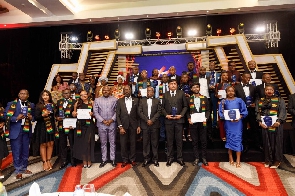 Group picture of the award receipients