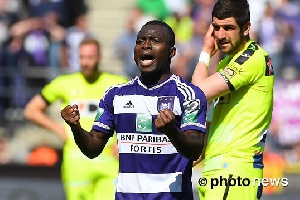 Frank Acheampong is hoping a move to England will happen sooner rather than later