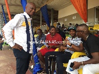 Kwasi Appiah with some of the men who could become his assistants