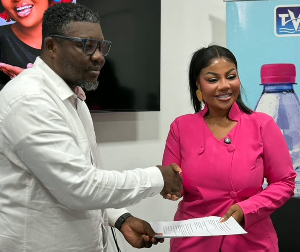 Gospel singer, Empress Gifty, has signed a new ambassadorial deal with a mineral water company