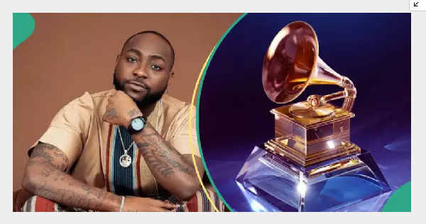 Davido opens up on Grammy disappointments
