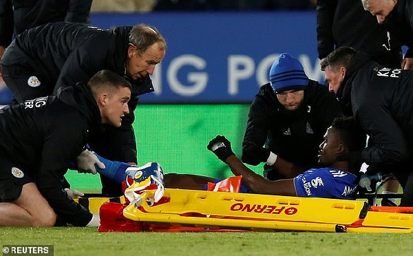 Daniel Amartey to miss Leicester City clash against Southampton through injury