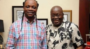 Throwback photo of Daddy Lumba with Nana Akufo-Addo