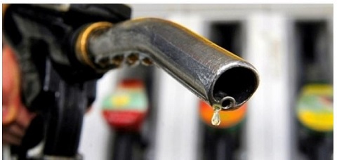 File photo of fuel at the pumps