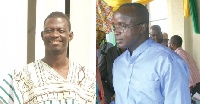 Philip Assibit (left) and Abuga Pele