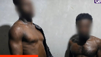 The suspects, identified as Amos Boame and Collins Adjei, were arrested following investigations