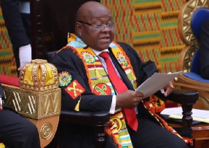 Prof Mike Oquaye is Speaker of Parliament