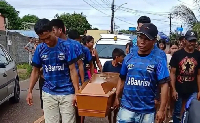 Image from Edson Lopes' burial