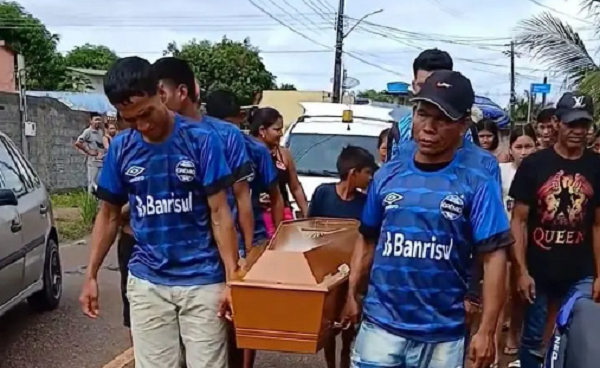 Image from Edson Lopes' burial