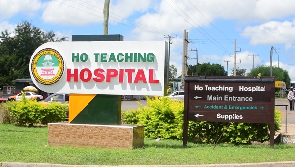 Entrance to Ho Teaching Hopsital