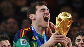Iker Casillas won the 2010 FIFA World Cup with Spain