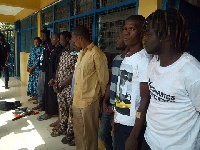 Reports say five of the suspects attacked an orphanage at New Ningo in the Ningo-Prampram district