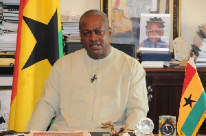 President Mahama has been in office since July, 2012
