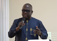 Seidu Issifu is the Minister of State for Climate Change and Sustainability