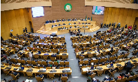 African heads of state attend the 35th Ordinary Session of the AU Assembly in  Addis Ababa, Ethiopia