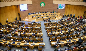 African heads of state attend the 35th Ordinary Session of the AU Assembly in  Addis Ababa, Ethiopia