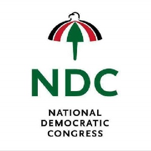 Logo of the opposition National Democratic Congress (NDC)