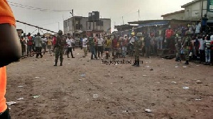 Renewed clashes between the feuding factions at Old Fadama started on Tuesday 11 April