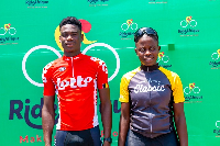 Winners of the 2024 RideAfrique Accra Criterium