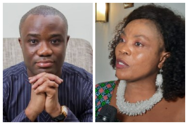 Felic Kwakye Ofosu and Janet Nabla